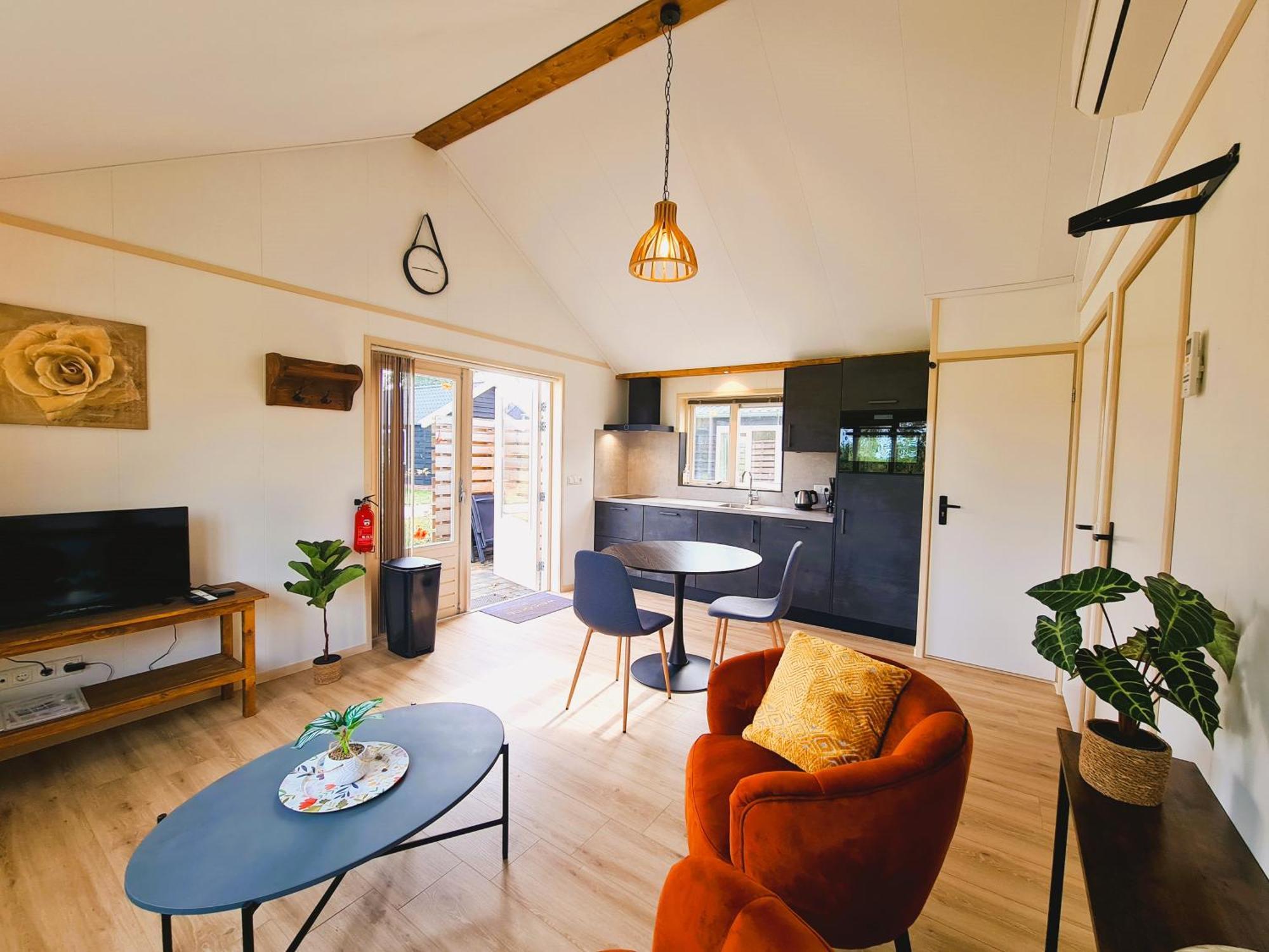 2-Persoons Luxe Vakantiewoning De Veenhoop Esterno foto