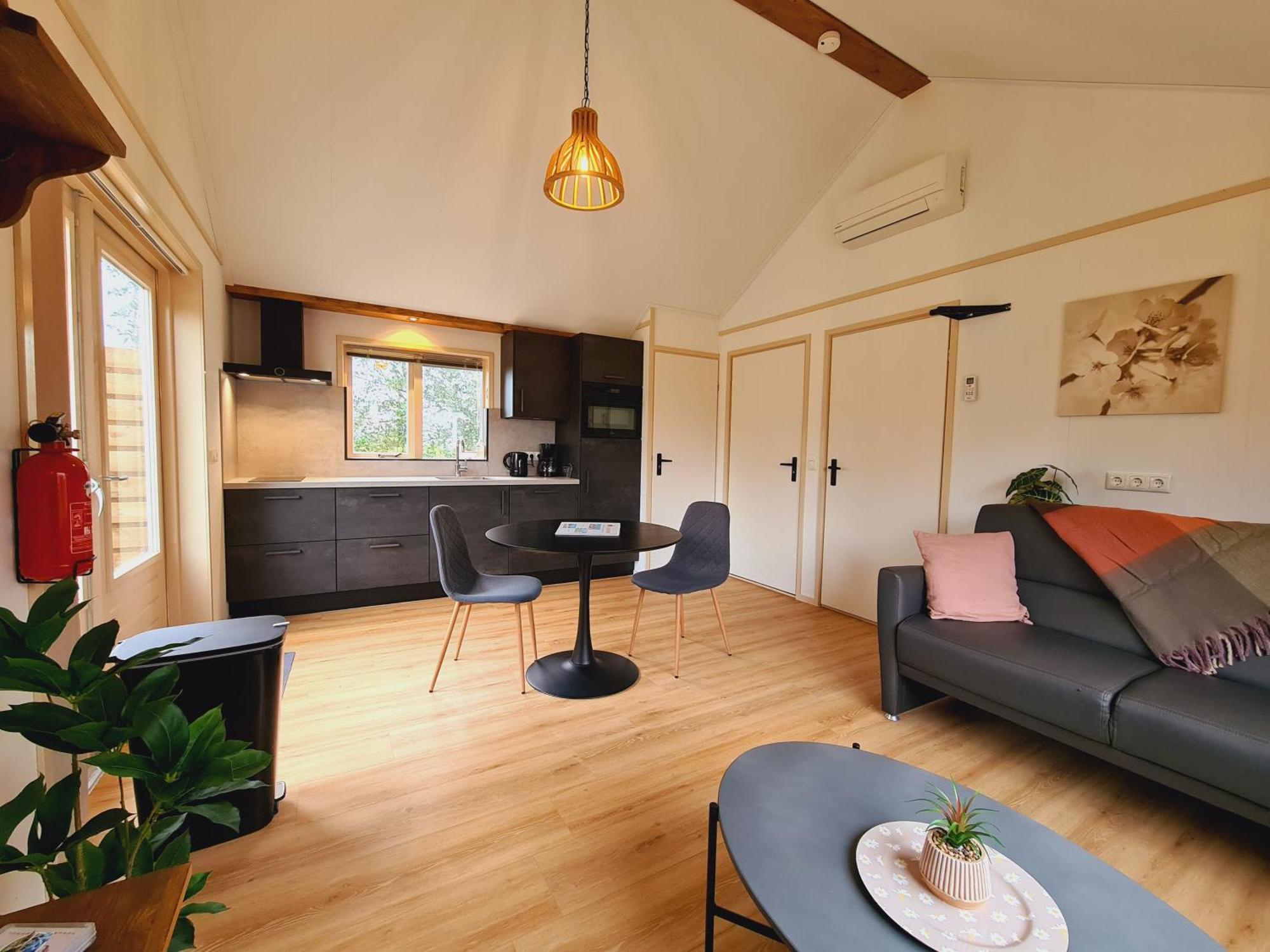 2-Persoons Luxe Vakantiewoning De Veenhoop Esterno foto