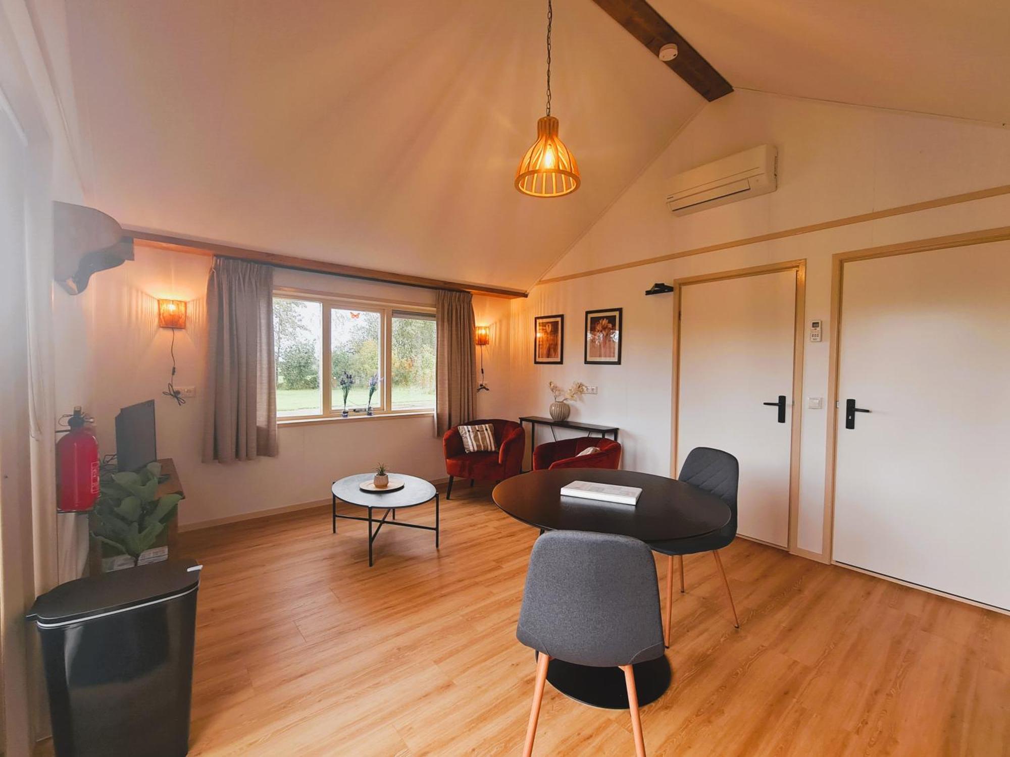 2-Persoons Luxe Vakantiewoning De Veenhoop Esterno foto