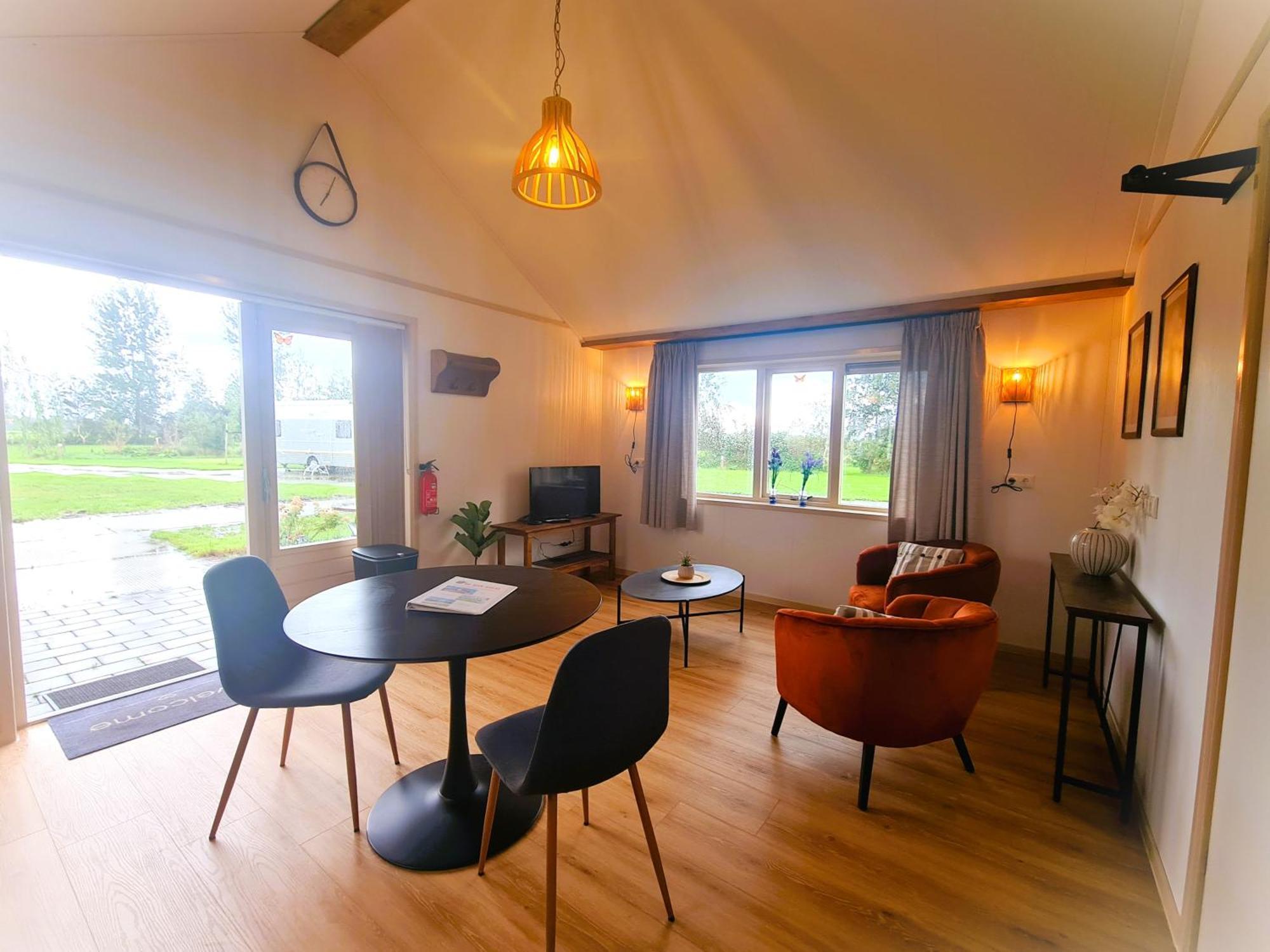 2-Persoons Luxe Vakantiewoning De Veenhoop Esterno foto