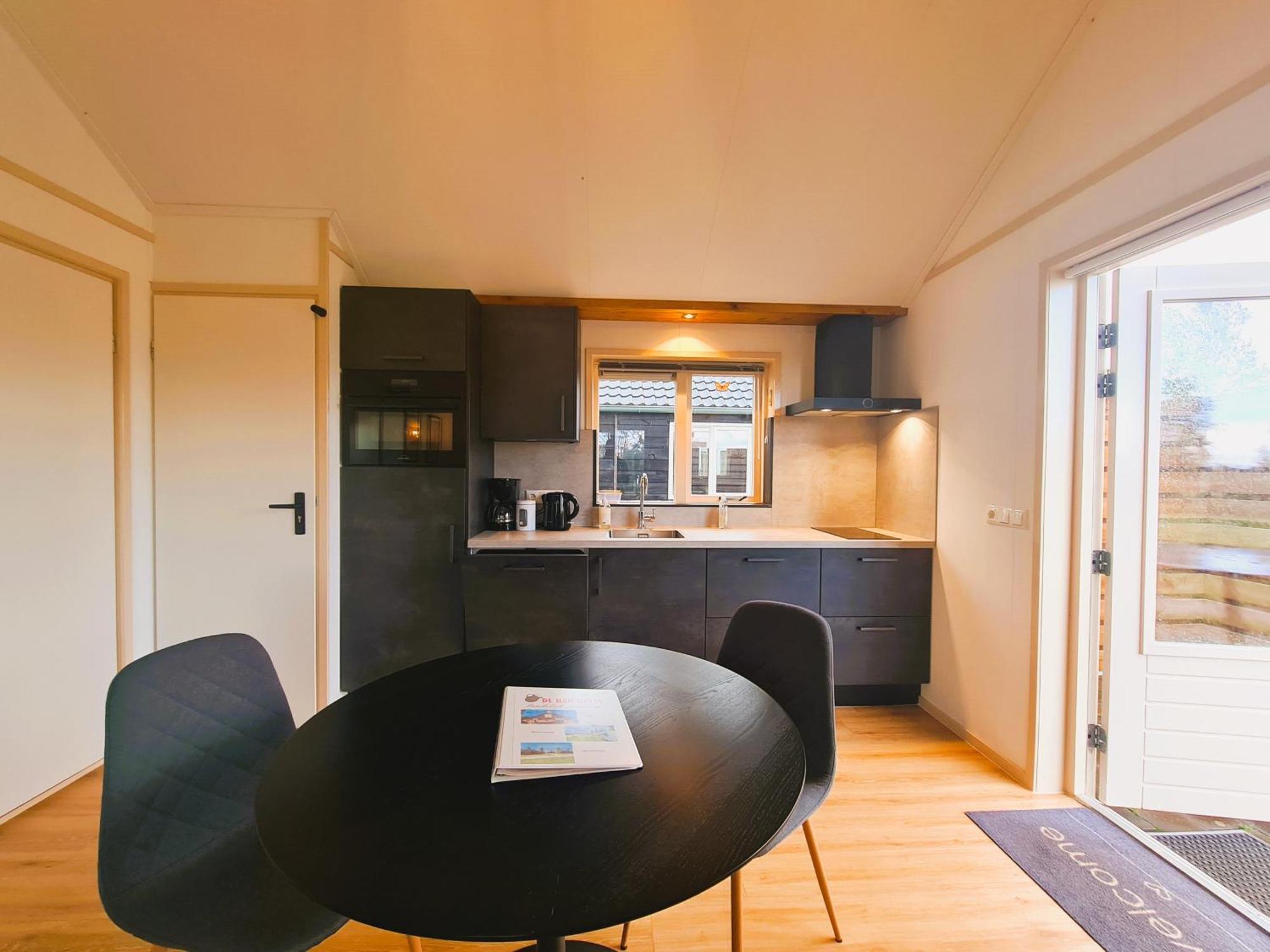 2-Persoons Luxe Vakantiewoning De Veenhoop Esterno foto
