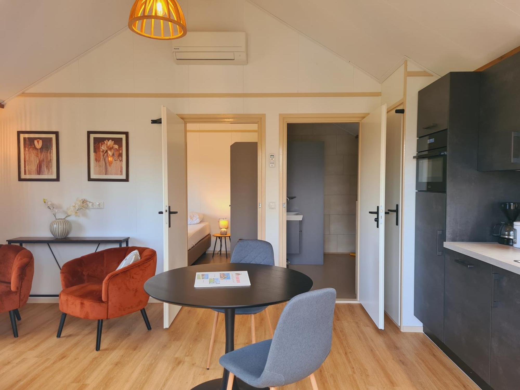 2-Persoons Luxe Vakantiewoning De Veenhoop Esterno foto