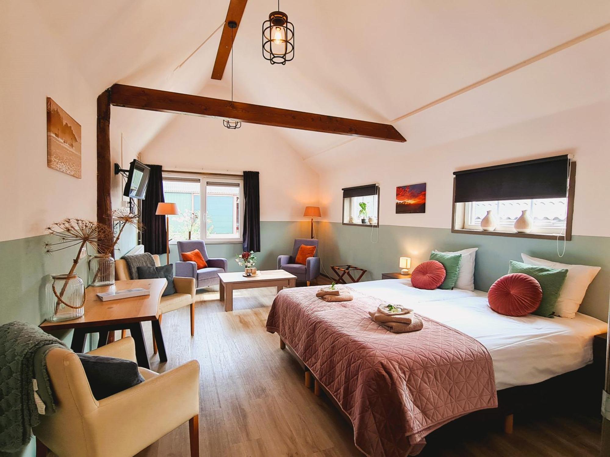 2-Persoons Luxe Vakantiewoning De Veenhoop Esterno foto