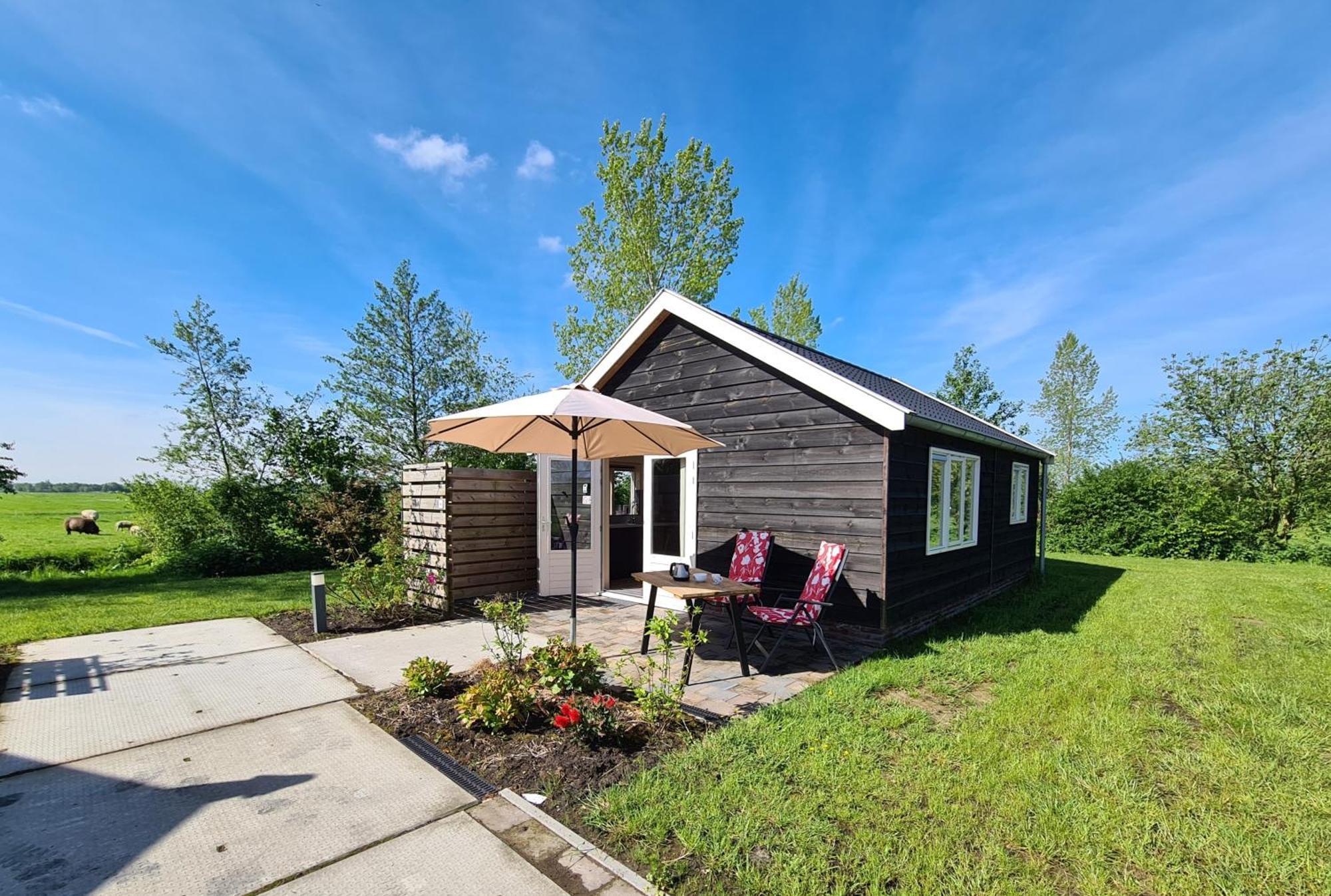 2-Persoons Luxe Vakantiewoning De Veenhoop Esterno foto
