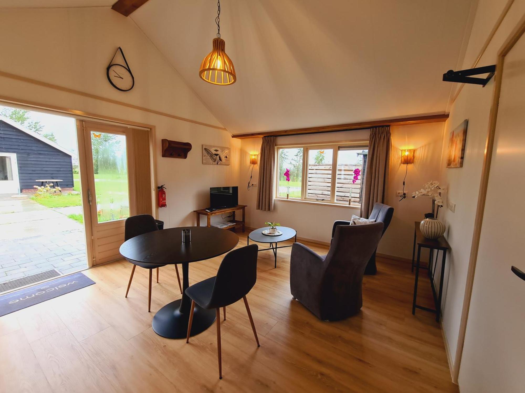2-Persoons Luxe Vakantiewoning De Veenhoop Esterno foto
