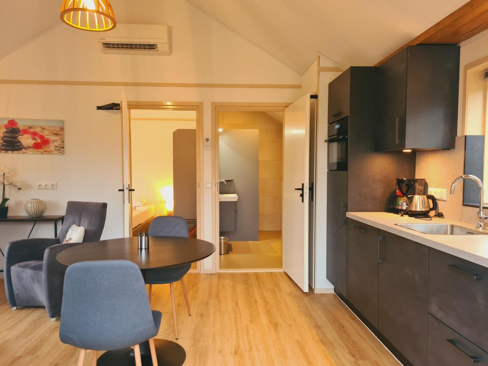 2-Persoons Luxe Vakantiewoning De Veenhoop Esterno foto